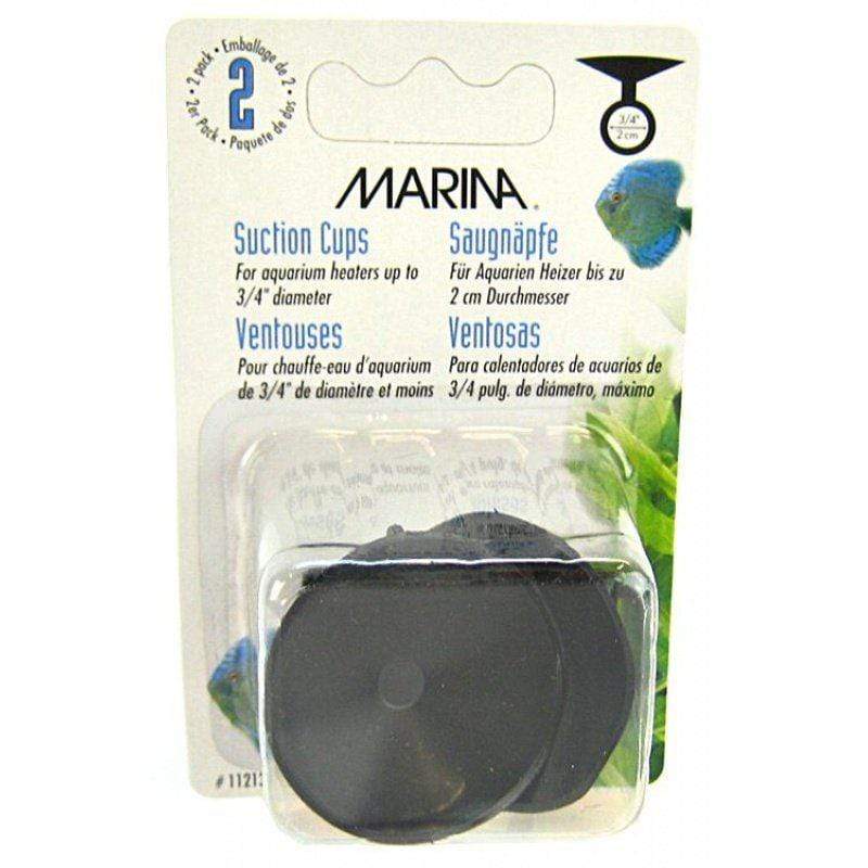 Marina Aquarium Heater Suction Cups (2 Pack) Marina Heater Suction Cups - Black