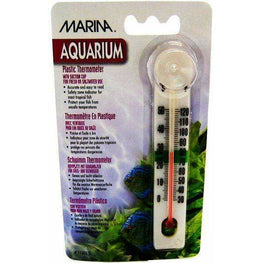Marina Aquarium Plastic Thermometer with Suction Cup Marina Plastic Thermometer with Suction Cup