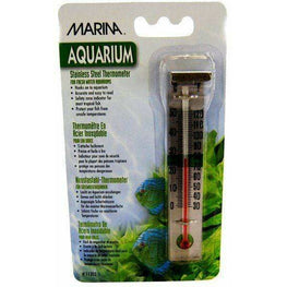 Marina Aquarium Stainless Steel Thermometer Marina Stainless Steel Thermometer
