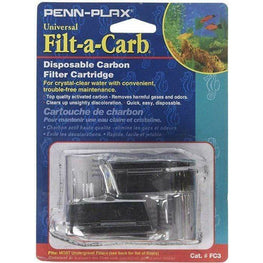 Penn Plax Aquarium 2 count Penn Plax Filt-a-Carb Universal Carbon Undergravel Filter Cartridge