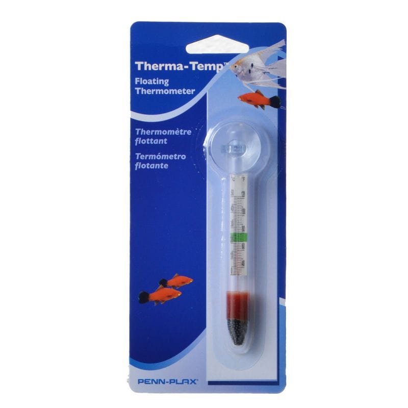 Penn Plax Aquarium Floating Thermometer Penn Plax Therma-Temp Floating Thermometer