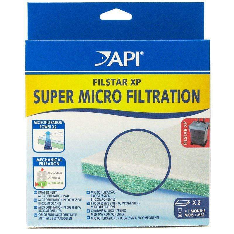 API Aquarium 2 Pack Rena Filstar XP Super Micro Filtration Pro Pads