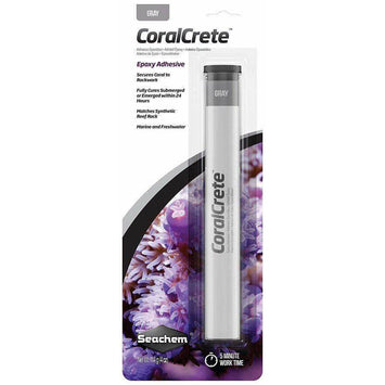 Seachem Aquarium 2 oz Seachem CoralCrete Gray Epoxy Adhesive