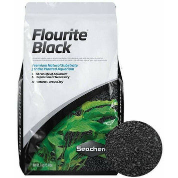 Seachem Aquarium 15.4 lbs Seachem Flourite Black Aquarium Substrate