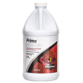 Seachem Aquarium 1 Liter (33.8 oz) Seachem Prime Water Conditioner F/W &S/W