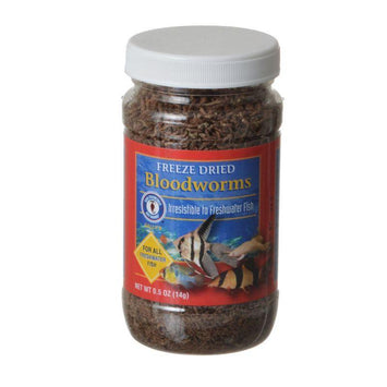 San Francisco Bay Brands Aquarium 0.5 oz SF Bay Brands Freeze Dried Blood Worms