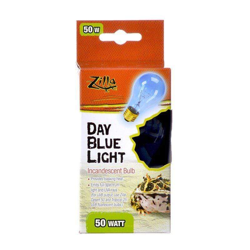 Zilla Aquarium Zilla Incandescent Day Blue Light Bulb for Reptiles