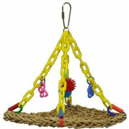 A&E Cage Company Bird 1 count AE Cage Company Happy Beaks Hanging Vine Mat for Small Birds