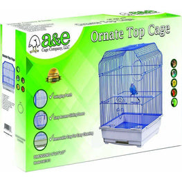 AE Cage Company Bird 1 count AE Cage Company Ornate Top Bird Cage 14