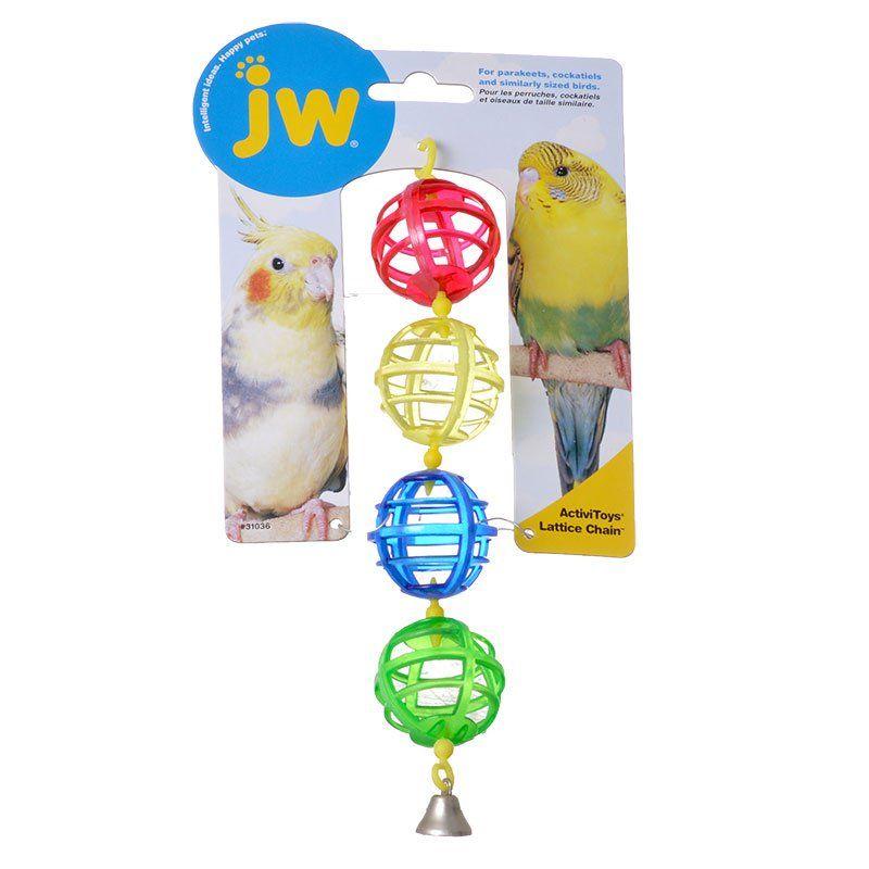 JW Pet Bird Lattice Chain Bird Toy JW Insight Lattice Chain Bird Toy