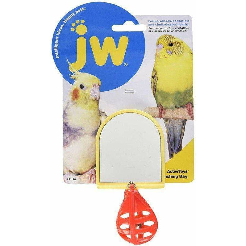 JW Pet Bird Punching Bag Bird Toy JW Insight Punching Bag Plastic Bird Toy