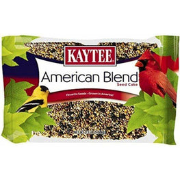Kaytee Bird 2.3 lbs Kaytee American Blend Seed Cake with Favorite Seeds Grown In America For Wild Birds