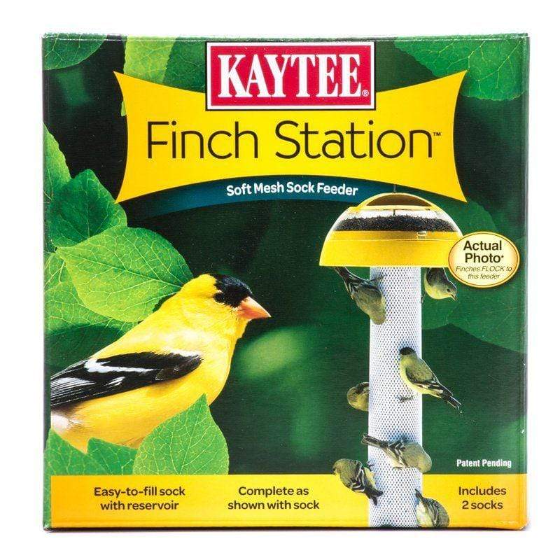 Kaytee Bird 6" Diameter x 21" Tall Kaytee Finch Station Sock Feeder