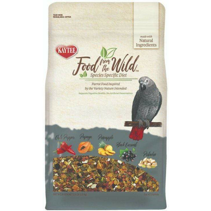 Kaytee Bird 2.5 lbs Kaytee Food From The Wild Parrot Food For Digestive Health