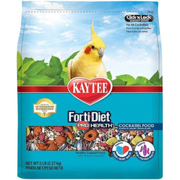 Kaytee Bird 5 lbs Kaytee Forti-Diet Pro Health Cockatiel Food