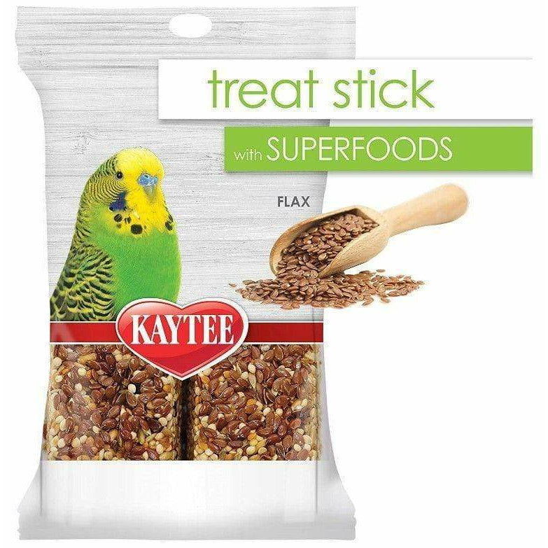 Kaytee Bird 5.5 oz Kaytee Superfoods Avian Treat Stick - Flax