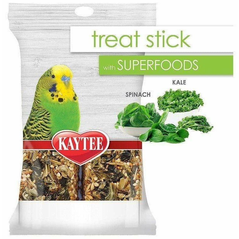 Kaytee Bird 5.5 oz Kaytee Superfoods Avian Treat Stick - Spinach & Kale