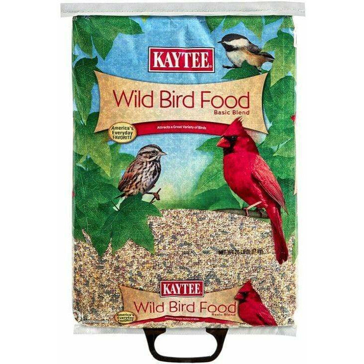 Kaytee Bird 20 lbs Kaytee Wild Bird Food Basic Blend With Grains And Black Oil Sunflower Seed