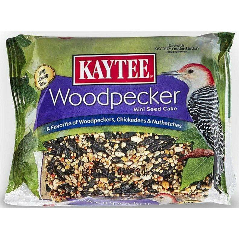 Kaytee Bird 7.5 oz Kaytee Woodpecker Mini Honey Seed Cake For Energy Support