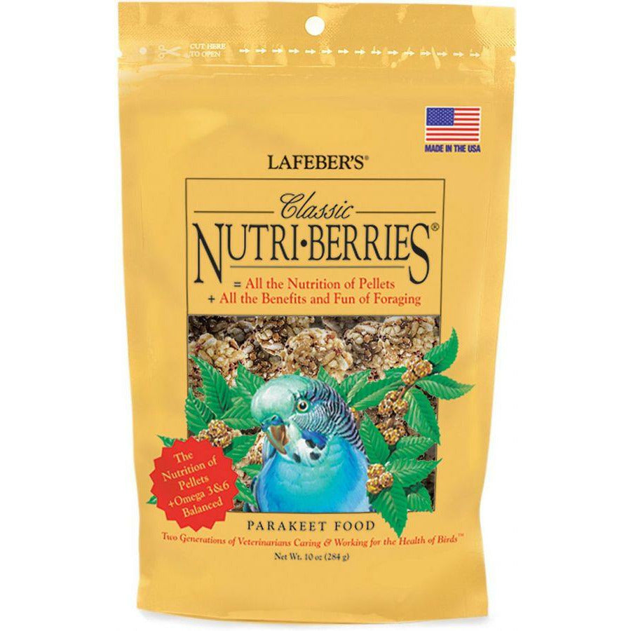 Lafeber Bird 10 oz Lafeber Classic Nutri-Berries Parakeet Food