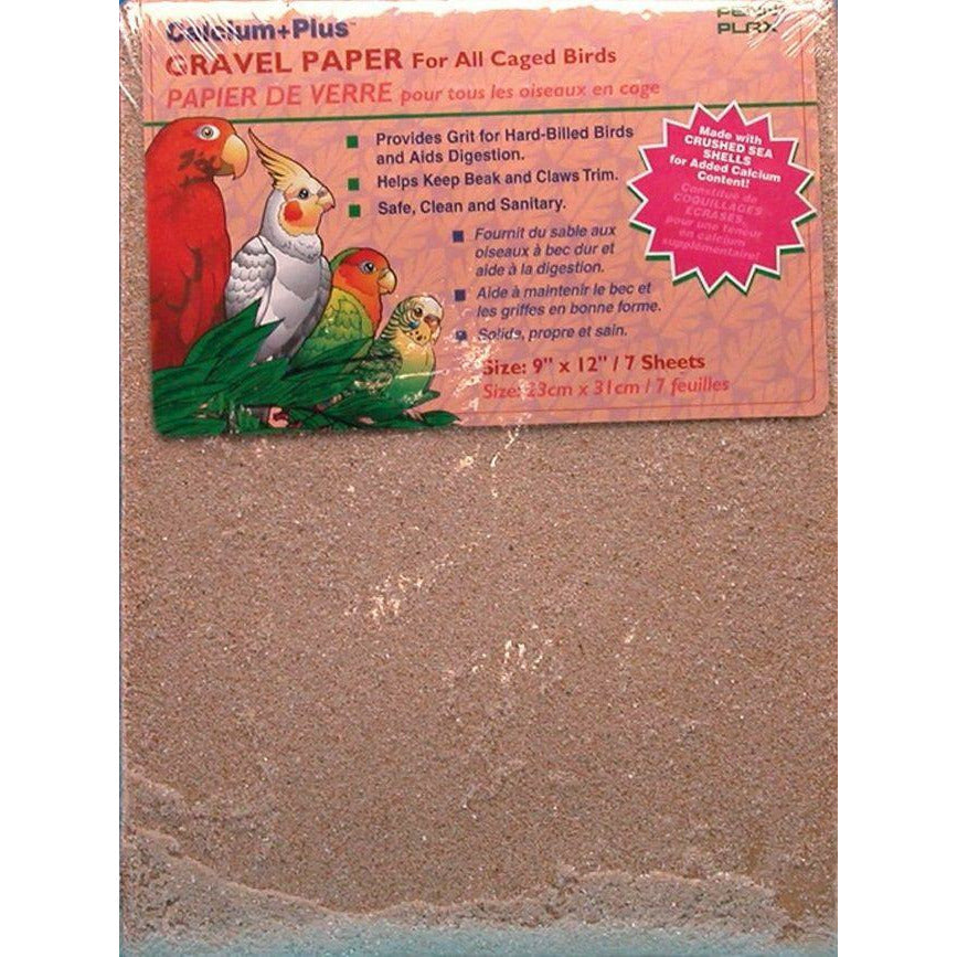 Penn Plax Bird Penn Plax Calcium Plus Gravel Paper for Caged Birds