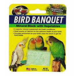 Zoo Med Bird 1 count Zoo Med Bird Banquet Vegetable Block