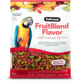 ZuPreem Bird ZuPreem FruitBlend Flavor Bird Food for Large Birds