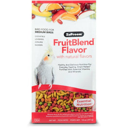ZuPreem Bird ZuPreem FruitBlend Flavor Bird Food for Medium Birds
