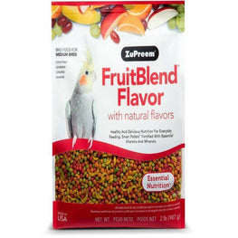 ZuPreem Bird ZuPreem FruitBlend Flavor Bird Food for Medium Birds