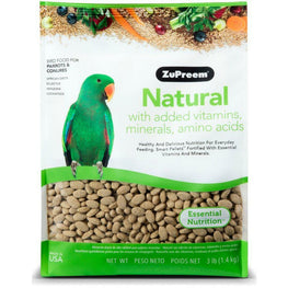 ZuPreem Bird ZuPreem Natural Blend Bird Food - Parrot & Conure