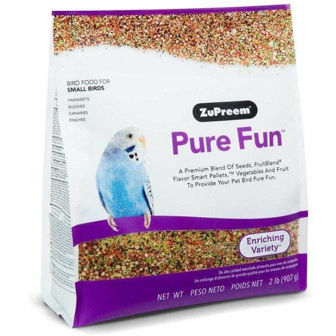 ZuPreem Bird 2 lbs ZuPreem Pure Fun Enriching Variety Seed for Small Birds