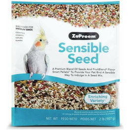 ZuPreem Bird 2 lbs ZuPreem Sensible Seed Enriching Variety for Medium Birds