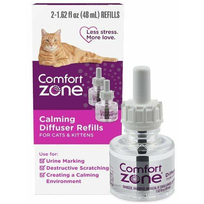 Comfort Zone Cat 2 count Comfort Zone Calming Diffuser Refills For Cats and Kittens