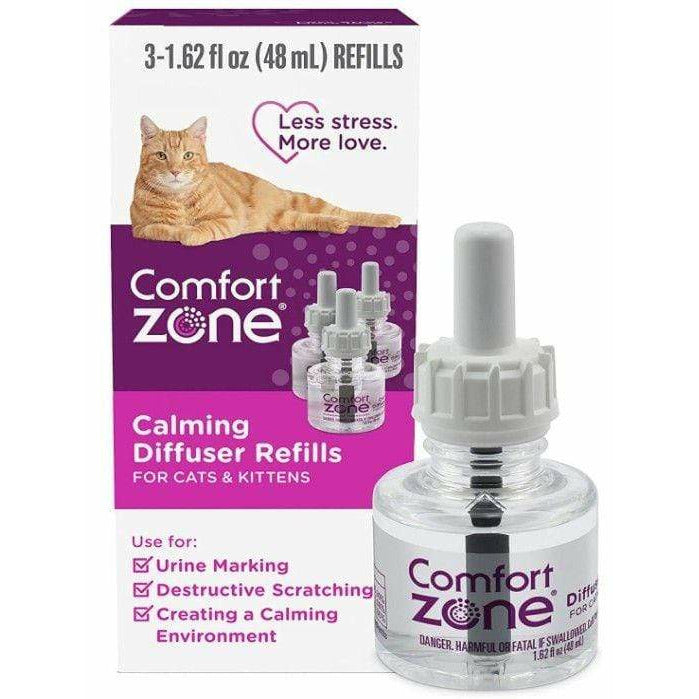 Comfort Zone Cat 3 count Comfort Zone Calming Diffuser Refills For Cats and Kittens