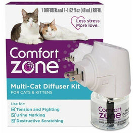Comfort Zone Cat 1 count Comfort Zone Multi-Cat Diffuser Kit For Cats and Kittens