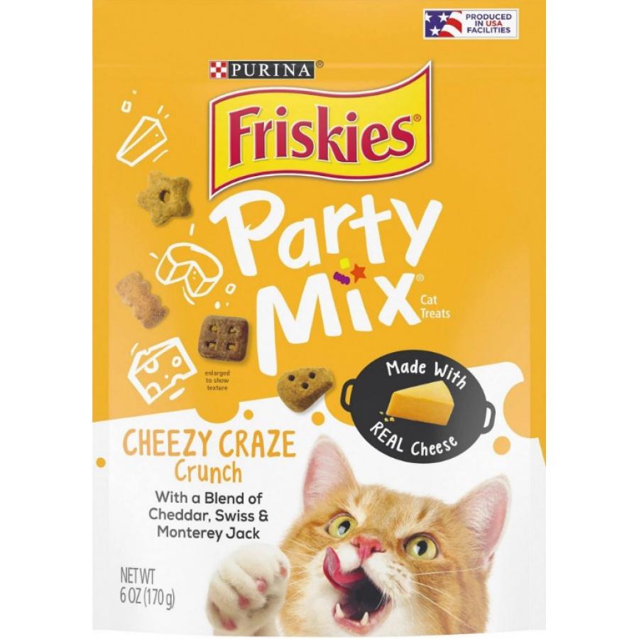 Friskies Cat 2.1 oz Friskies Crispies Puff Treats - Cheese Flavor