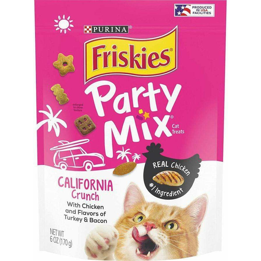Friskies Cat 6 oz Friskies Party Mix Crunch Treats California Crunch