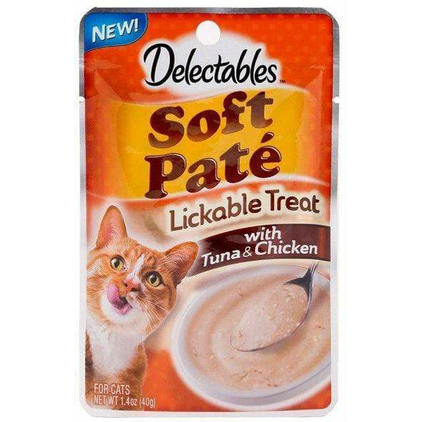 Hartz Cat 1.4 oz Hartz Soft Pate Lickable Treat for Cats Tuna and Chicken