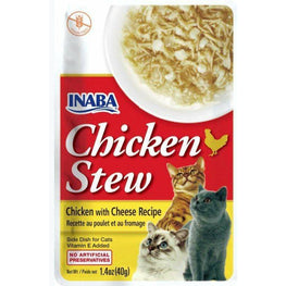 Inaba Cat 1.4 oz Inaba Chicken Stew Chicken with Cheese Recipe Side Dish for Cats