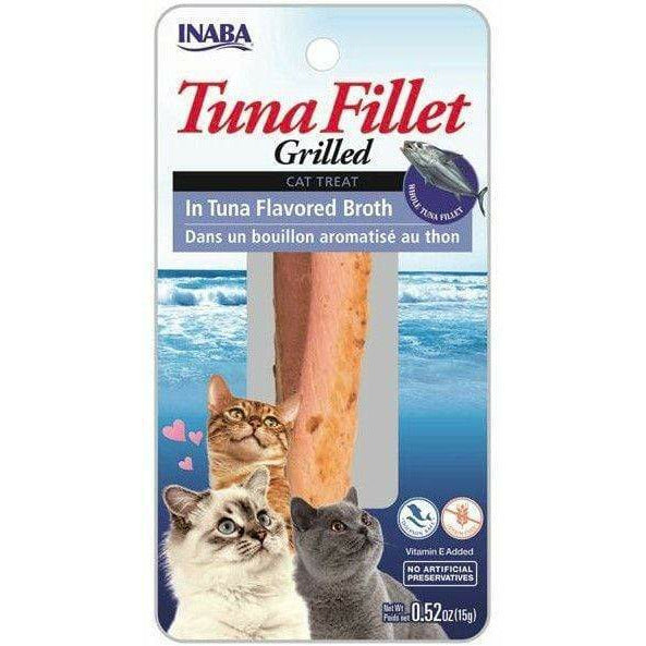 Inaba Cat 0.52 oz Inaba Tuna Fillet Grilled Cat Treat in Tuna Flavored Broth