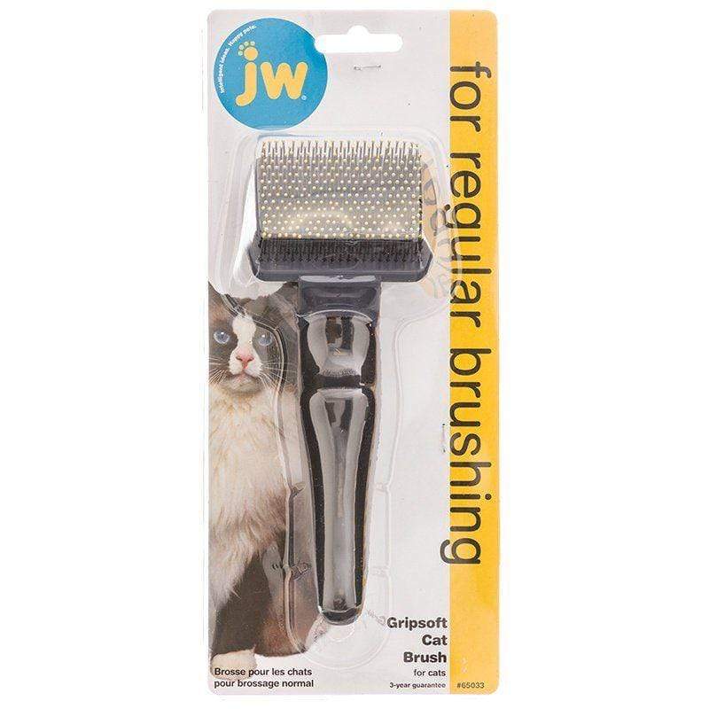 JW Pet Cat Cat Brush JW Gripsoft Cat Brush