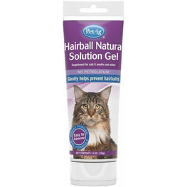 Pet Ag Cat 3.5 oz PetAg Hairball Natural Solution Gel for Cats