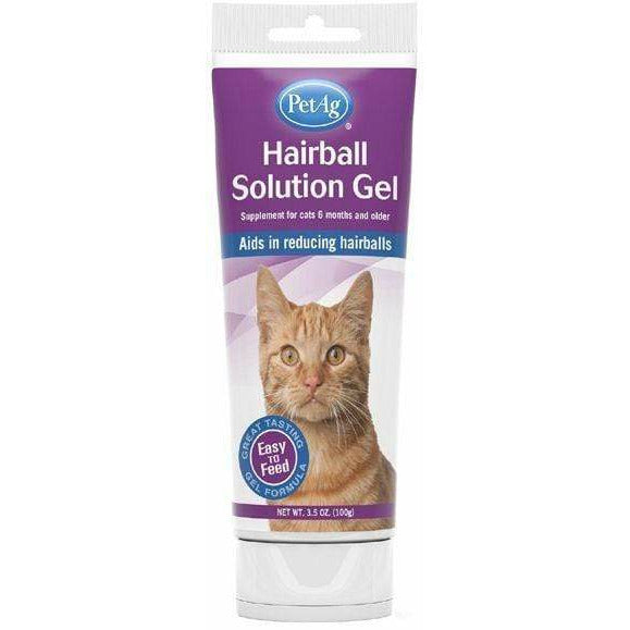 Pet Ag Cat 3.5 oz PetAg Hairball Solution Gel for Cats
