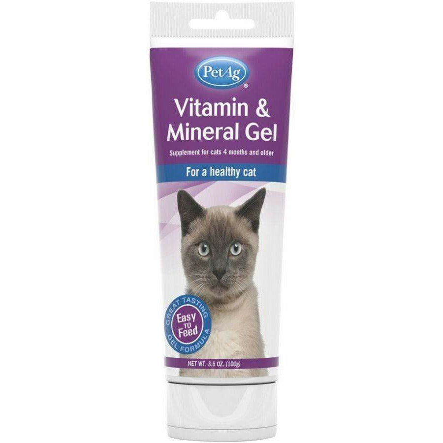 PetAg Cat 3.5 oz PetAg Vitamin & Mineral Gel for Cats