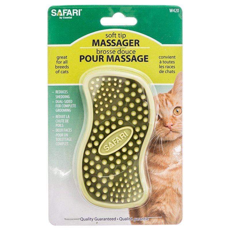 Safari Cat Cat Rubber Curry Brush Safari Cat Rubber Curry Brush