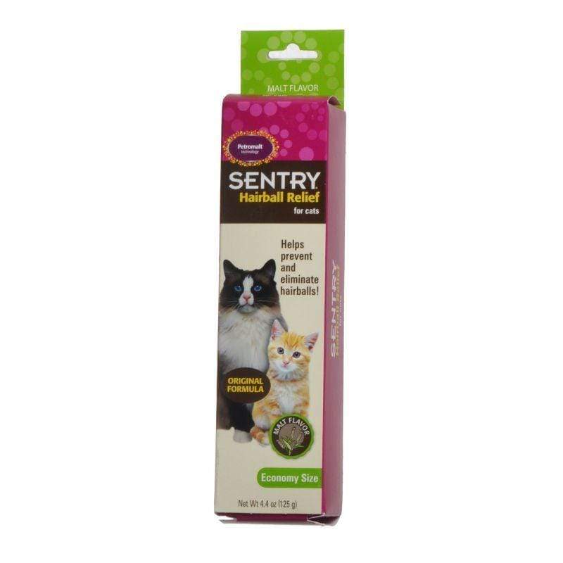 Sentry Cat 4.4 oz Sentry Petromalt Hairball Relief - Liquid Original Flavor
