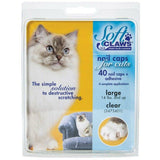 Soft Claws Cat Large Soft Claws Nail Caps for Cats Clear