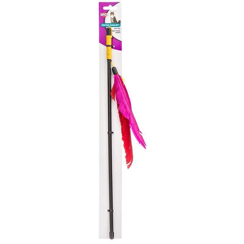 Spot Cat 18" Long Spot Spotnips Feather Dangler Cat Toy