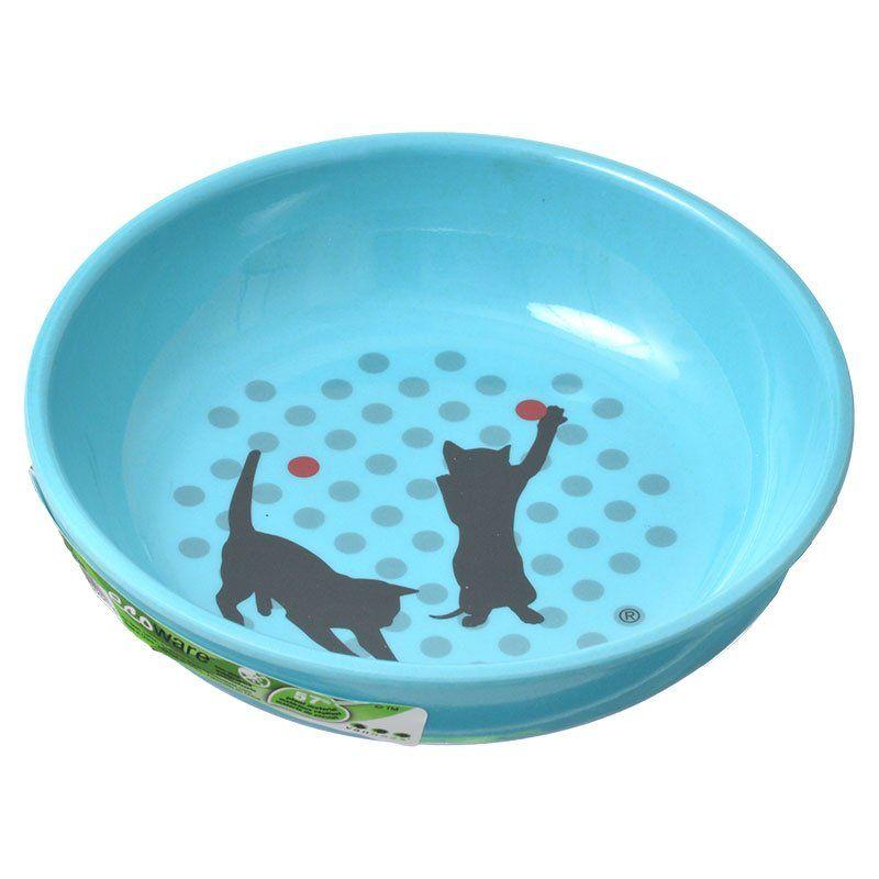 Van Ness Cat 8 oz Capacity (5.25"D x 1.25"H) Van Ness Ecoware Non-Skid Degradable Cat Dish