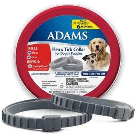 Adams Dog 2 Count Adams Flea & Tick Collar for Dogs & Puppies
